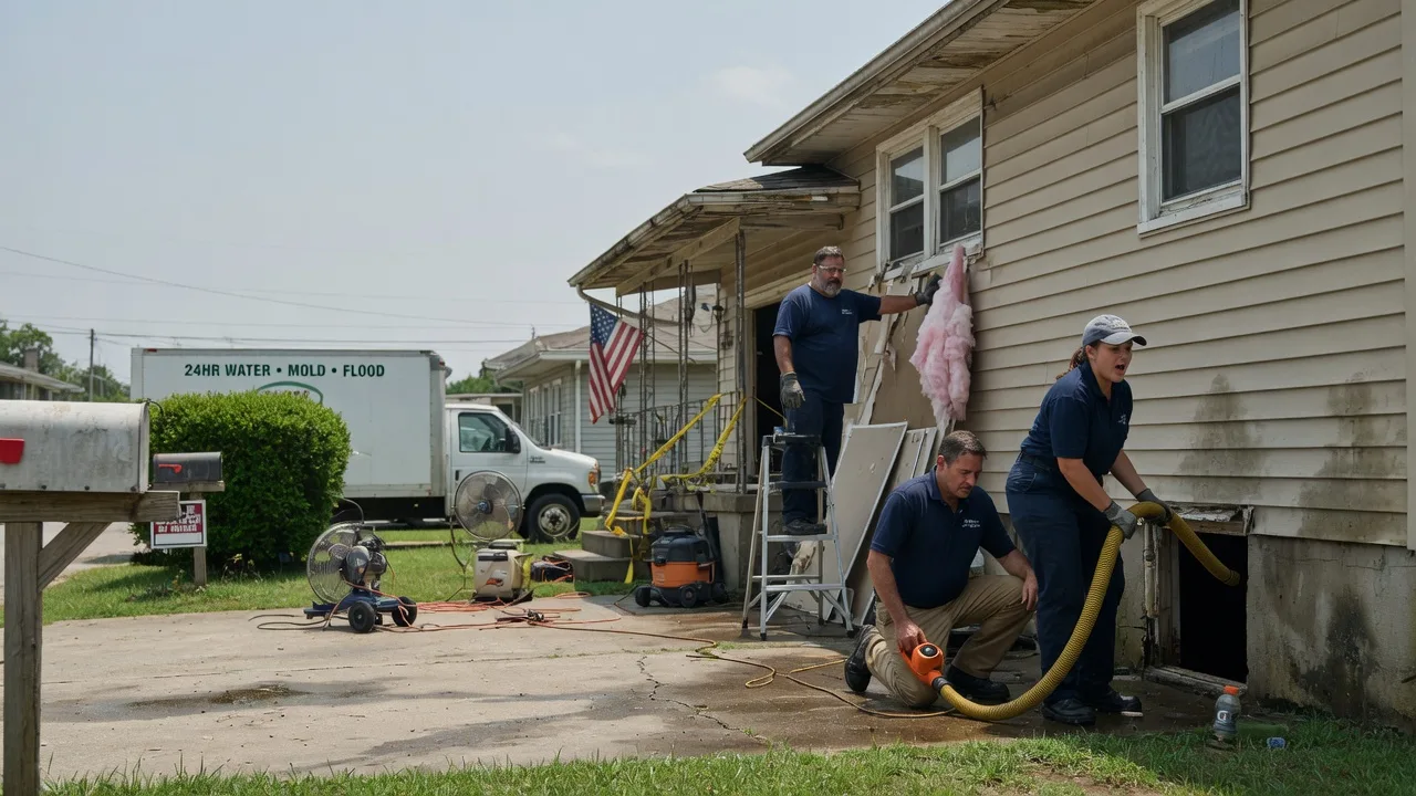 Water Damage Repair in Pearl City, IL near me